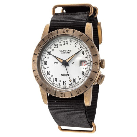 Glycine Men's Airman Vintage Noon Purist Automatic Watch