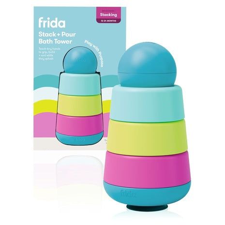 Frida Baby Stack + Pour Bath Tower Bath Toy