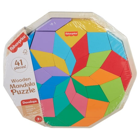 Fisher-Price Wood Mandala Puzzle