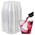 200 Disposable 9oz Glitter Party Cups