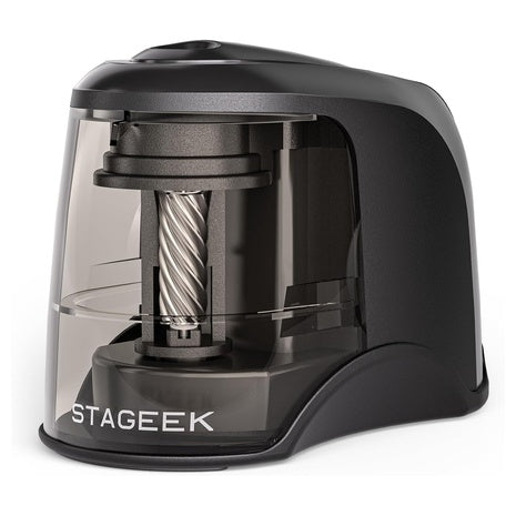 STAGEEK USB Or Battery Powered Electric Pencil Sharpener (Black Or Blue)