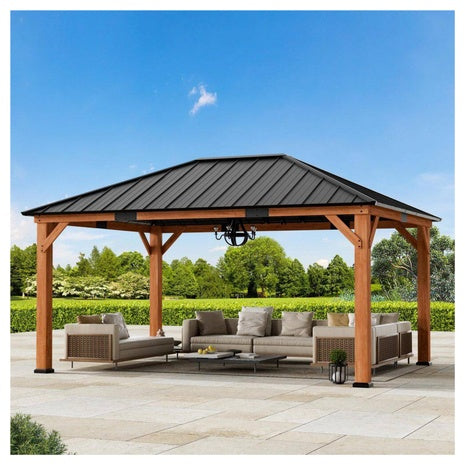 Covered Outdoor Living Spaces Ultra Series Wood Gazebo