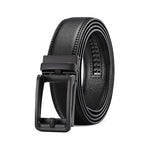 Men's Leather Click Buckle Belt