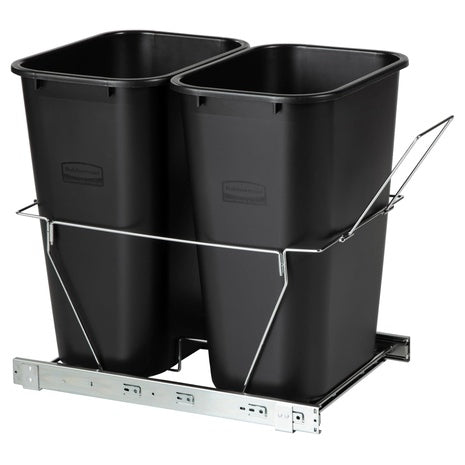 Rubbermaid Pull-Out Trash & Recycling Bins
