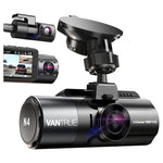 Vantrue N4 3 Channel Dash Cam, 4K+1080P Dual Channel