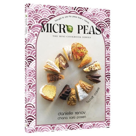 Newly Released Micro Peas The Mini Cookbook Series: Bundt Cakes