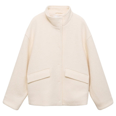 Women's Turtleneck Wool Jacket