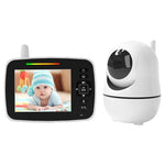 3.5" Video Baby Monitor with Pan-Tilt-Zoom Camera