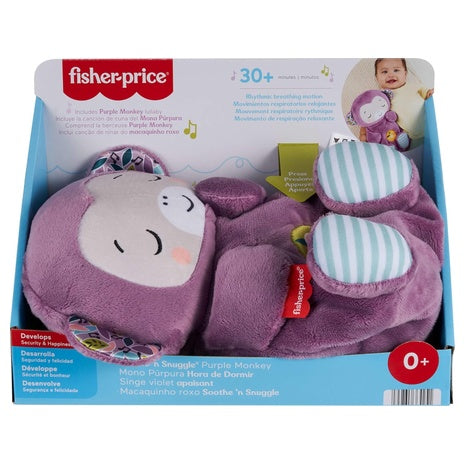 Fisher-Price Soothe ’n Snuggle Purple Monkey Sound Machine