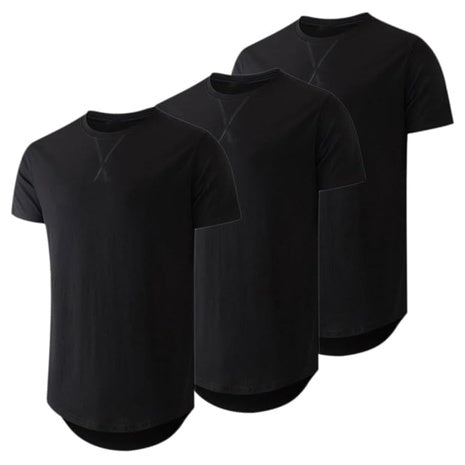 3 Cotton Crewneck T-Shirts (30 Colors)