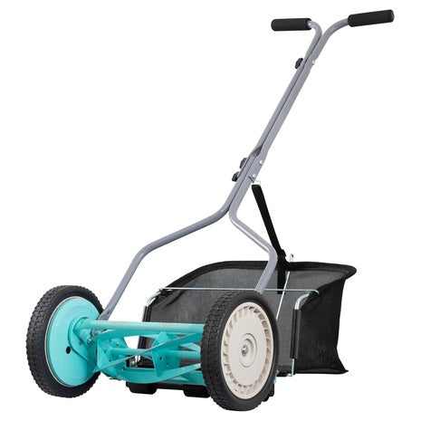 14" American Lawn Mower Reel Mower With Grass Catcher