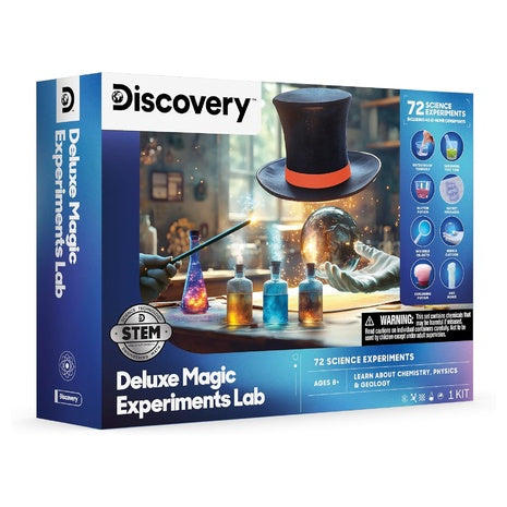 Discovery Magic Science Lab 72 STEM Experiments Kit