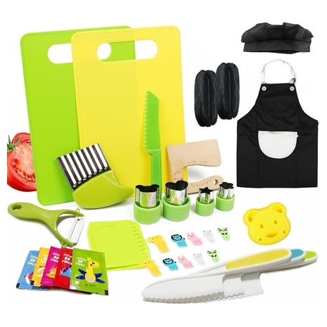 Montessori Kids Kitchen Tool Set
