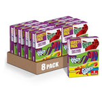 8 Boxes of 8 Fruit Roll-Ups, Fruit by the Foot & Gushers Variety Pack
