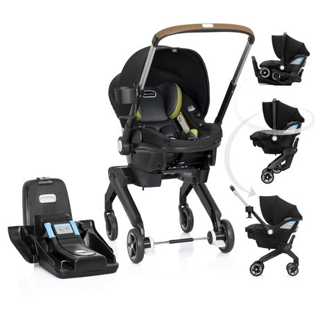 Evenflo Shyft DualRide Preemie and Infant Car Seat Stroller Combo