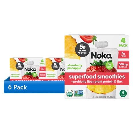 24 Noka Organic Superfood Smoothie Pouches