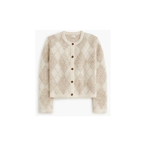Women's Argyle Cardigan