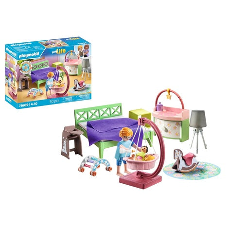 Playmobile Bedroom with Baby Corner