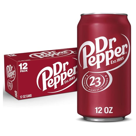 36 Cans of Dr Pepper