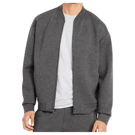 Men's Bounce Fleece Oversized Bomber Jacket