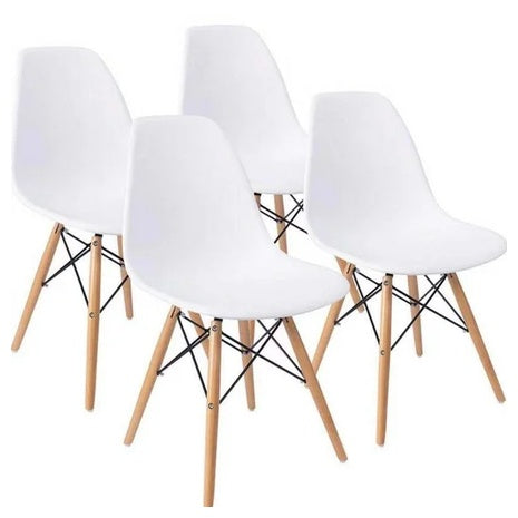 4-Pack Mid-Century Modern Dining Chairs