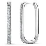 Nadia 18k Gold Plated 24mm Hoop Earrings