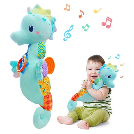 Musical Seahorse Baby Plush Toy (2 Colors)