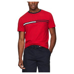 Tommy Hilfiger Men's Flag Logo Ringer T-Shirt