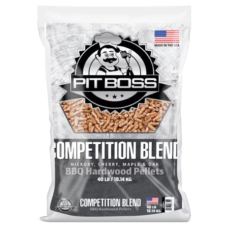 40-Lb Pit Boss Competition Blend Wood Pellets
