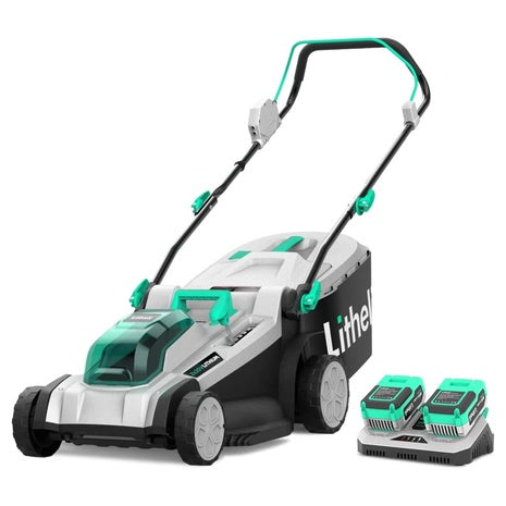 Litheli 2 X 20V 4.0Ah Battery Cordless 17" Lawn Mower