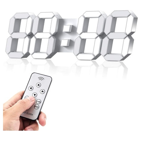 LED 3D Digital Desk or Wall Clock