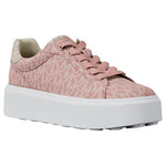 Michael Kors Outlet Women's Romey Two Tone Logo Platform Sneaker