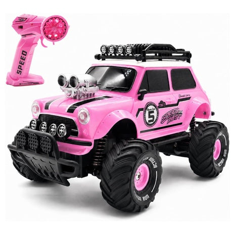 Pink Remote Control Monster Truck