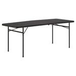6’ Mainstays Fold-In-Half Table