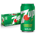 12 Cans 7UP Lemon Lime