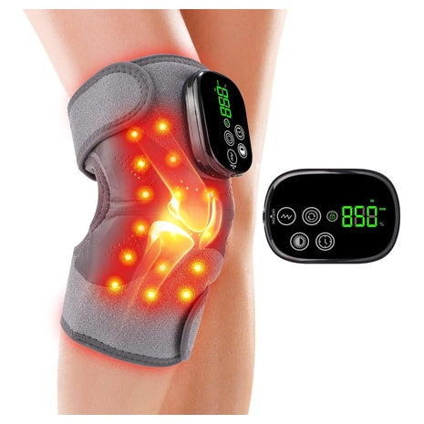 5000mAh Protable Rechargeable Knee Massager With Heat & Red Light Therapy