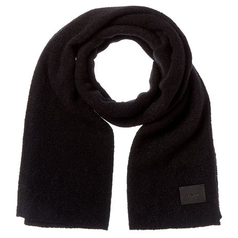 Vince Women's Boucle Reverse Jersey Knit Oversized Wool Blend Scarf