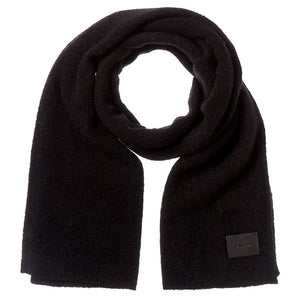 Vince Women's Boucle Reverse Jersey Knit Oversized Wool Blend Scarf