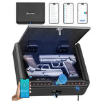 Biometric Handgun Safe with Keypad & App