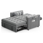 Marsail 3-in-1 Convertible Futon Sleeper Sofa Bed