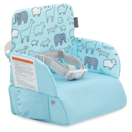 Evolur Snug Packsack 2-in-1 Portable Booster Seat with Travel Bag