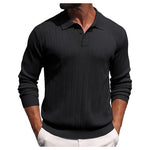 Knit Polo Sweater