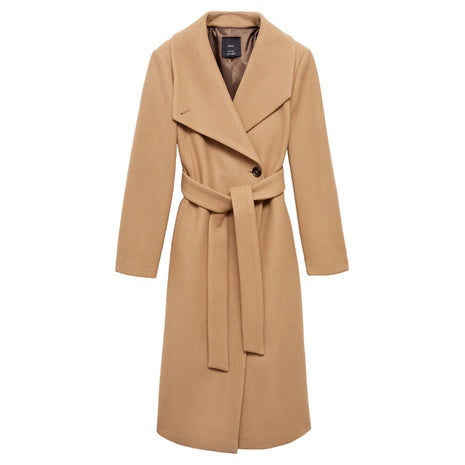 Women's Manteco Wool Coat w/ Belt