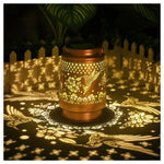 QPPDER Hanging Waterproof Hummingbird Solar Lanterns