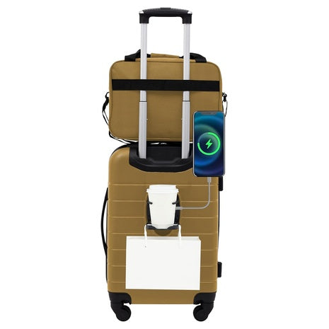 2-Piece Wrangler Smart Spinner Hardside Luggage
