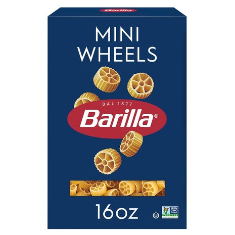 Barilla Mini Racing Wheels Pasta