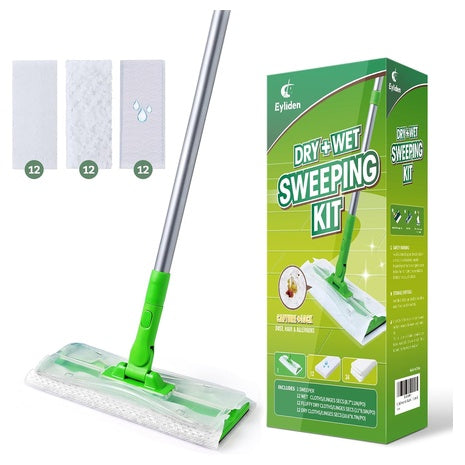 Sweeper Mop With 36 Refills