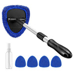 AstroAI Extendable Windshield Cleaner With 4 Microfiber Pads
