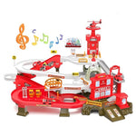 Fire Rescue Adventure Track Playset
