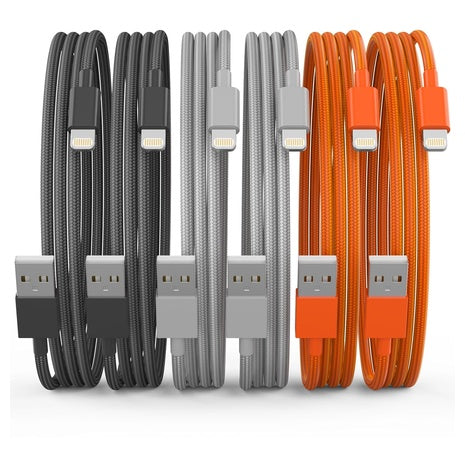 6 Fast Charging Lightning Cables